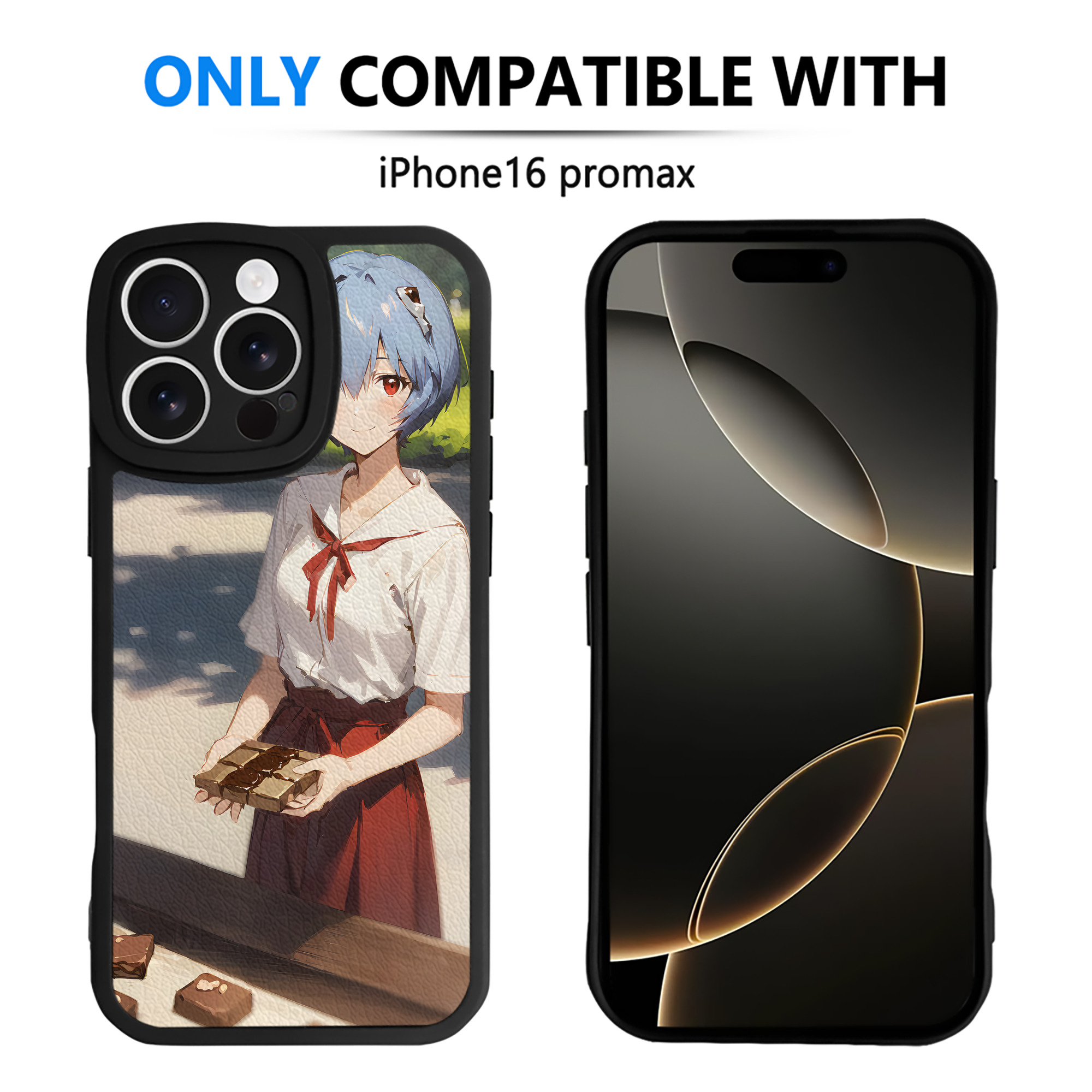（画像用） EVA 新世紀エヴァンゲリオン 【iPhone 16シリーズ対応】シリコンスマホケース（レザー調） 材質：シリコン